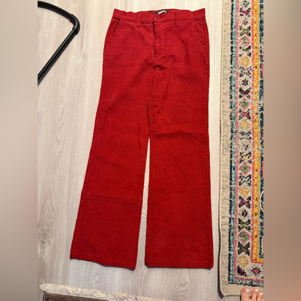 Women’s Reformation Red Corduroy Pants